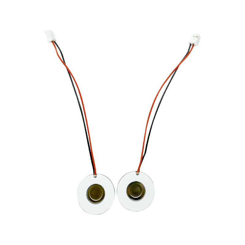 Hoja vibratoria ultrasónica convexa de fondo plano de Φ20-111k Volumen de atomización grande Hoja de atomización de malla médica Tamaño grande Pequeña potencia Volumen de atomización grande