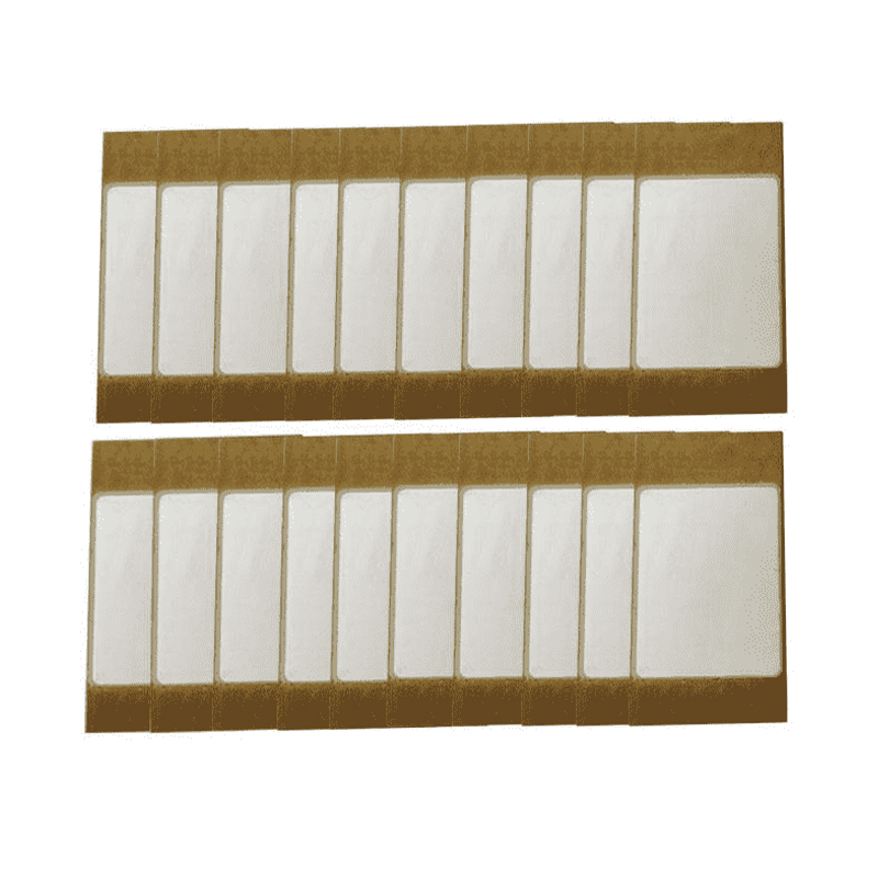 Hoja de generación de energía con detección Hoja con pitidos Hoja de generación de energía de una cara 60 × 30 × 0,40 mm