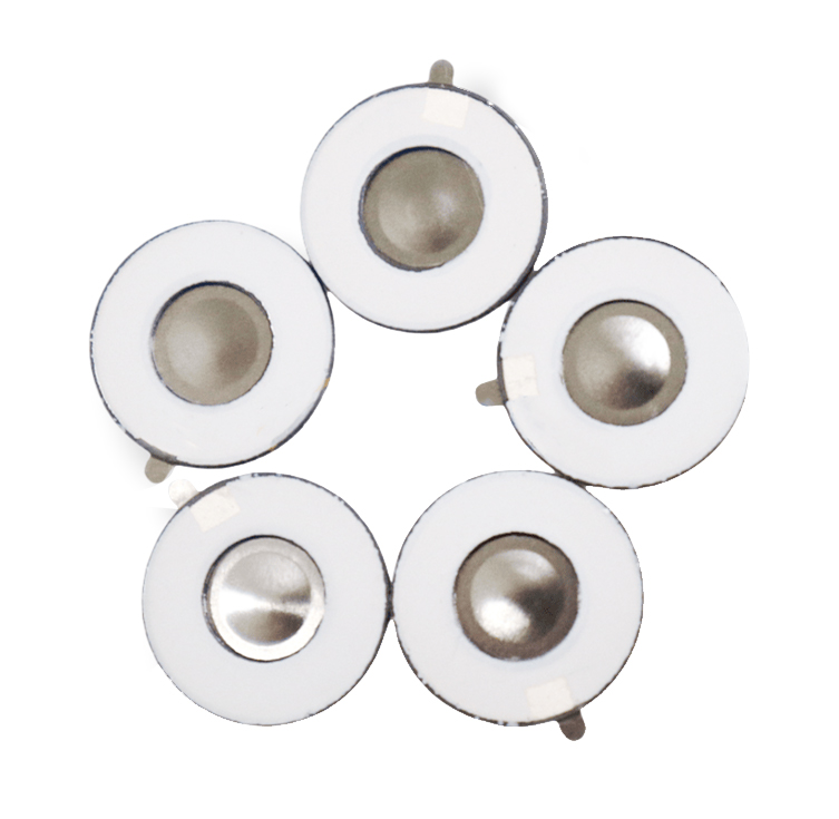 Tabletas nebulizadoras de inhalación médica de 12 mm Lavadora de nariz Instrumento de lubricación ocular Humidificador en aerosol oral Atomizador Instrumento para dejar de fumar Tabletas en aerosol especiales Pequeña potencia Bajo consumo de energía El disco del atomizador de malla micro de acero inoxidable se puede soldar El cable electrónico se puede soldar Cable de conexión Fpc