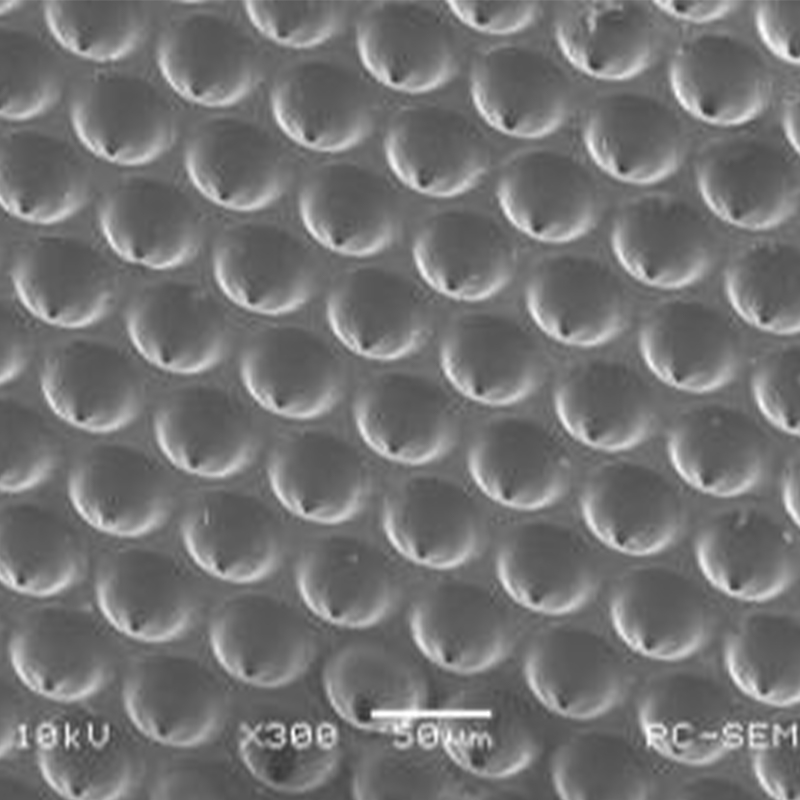 Microvías láser de precisión